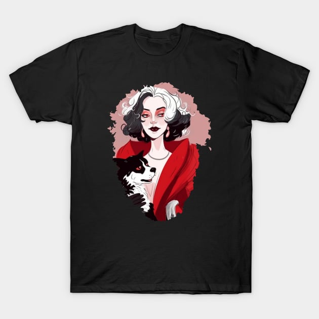 cruella de vil T-Shirt by Pixy Official